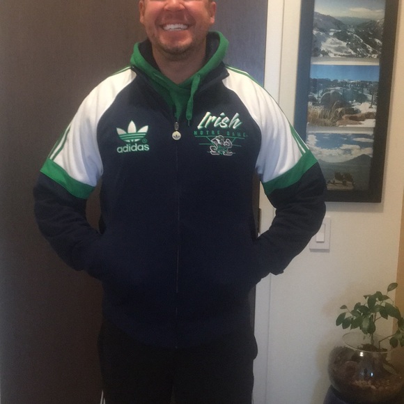 Rare Adidas Jacket — Norte Dame - Picture 3 of 5